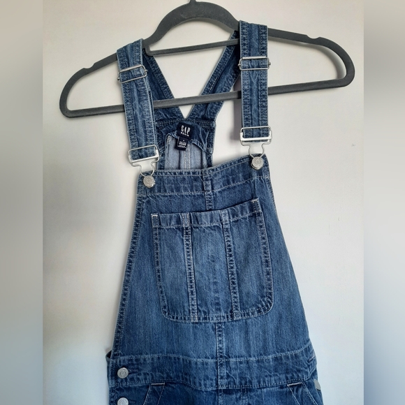 GAP Classic Blue Denim Overalls - Small - Picture 1 of 4